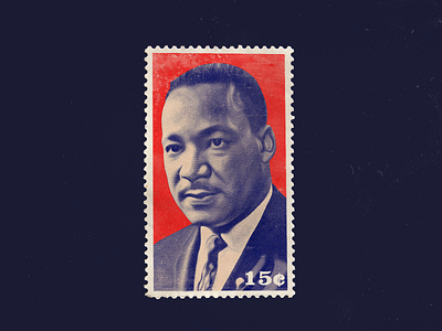 Martin Luther King jr. stamp