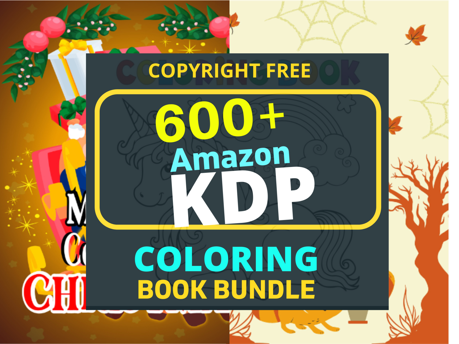 I will deliver more than 600+ amazon KDP coloring book bundles by