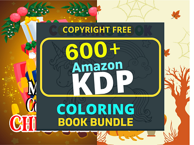 I will deliver more than 600+ amazon KDP coloring book bundles
