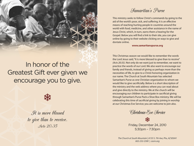 Greatest Gift Flyer christmas design flyer design print design