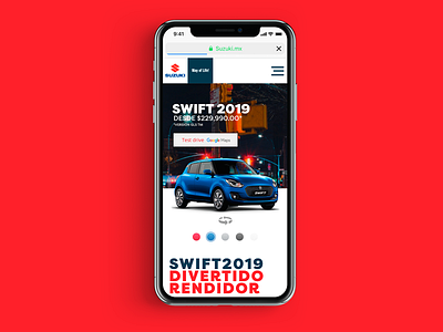 Swift car cars userinterface ux uxui website