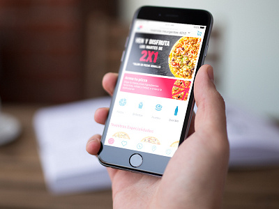 Pizza App app ios iphone order pizza usable ux ux ui