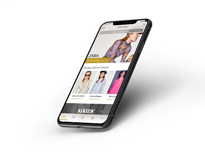 Andares app design app fashion ios mall ui ux