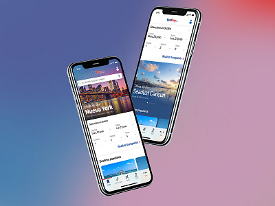 Travel App app application flight hotels iphonex travel ui ux