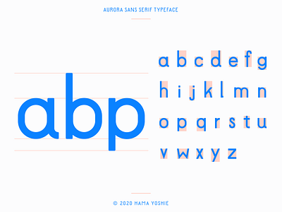 AURORA SANS SERIF TYPEFACE aurora design sans serif typography