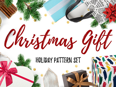 Christmas Gift - pattern set