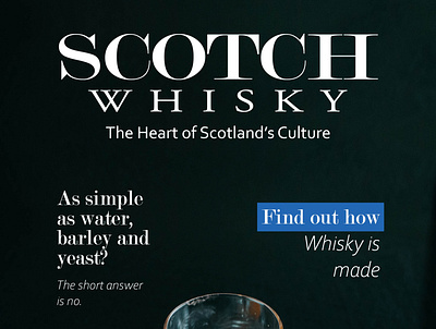 Whisky Magazine branding design magazine cover magazine design minimal typography