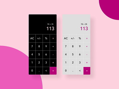 Daily UI 004 - Calculator