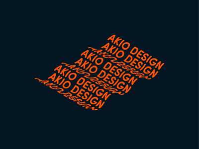 Akio Design newspaper brand brand design branding branding design design idea new newsletter newspaper type type art typedesign typeface vector