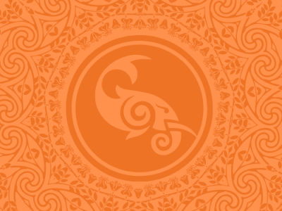 MAKARA Logo design Orange