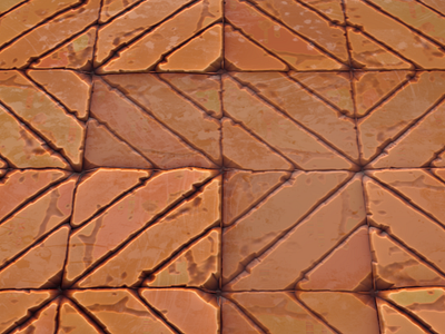 Stylized Tile Pattern