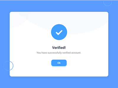 Success Message - Verification by roya on Dribbble