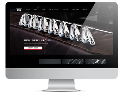 Pxg Website Home Page ui ux web design