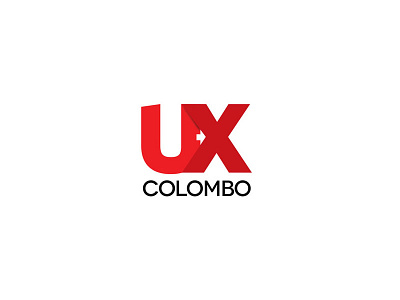 UX Colombo Logo branding logo design magazine tech start up training ux