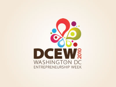 DC Entrepreneurship Week illustration logo shapes