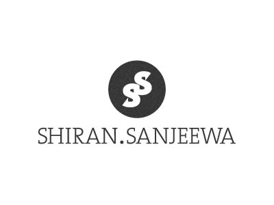 Shiran Logo Reverse - Variation collateral illustration logo marketing promo shapes