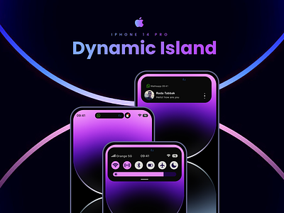 Dynamic Island Design 2022 dynamic island ios16 iphone 14 pro new notch notch notification ui