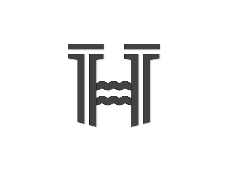 Hot Tub Tuesday animation hot tub htt logo monogram tuesday waves
