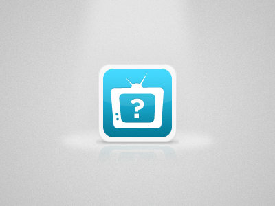 iPhone Icon blue icon iphone iphone icon spot light television
