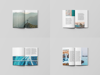 AQUA | Conceptual Magazine design indesign layout layoutdesign magazine magazine cover magazine design magazine layout photography