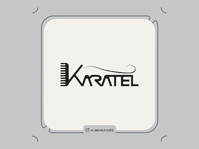 karatel logo design illustration logo logotype typography vector