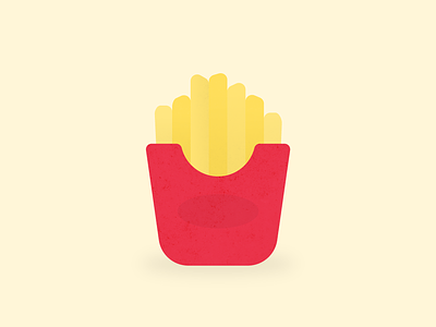 French Fries 30daychallenge food french fries fries illustration illustration challenge potato series