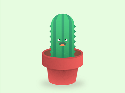 Cute lil' cactus.