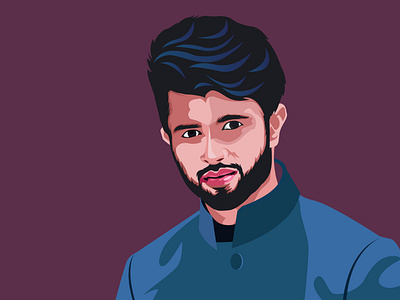 vijay devakonda branding design illustration lodesign logdesignscompany in madurai logo logo design logo design branding logo design company logodesign