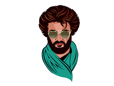 Rajinikath sir Vector Art