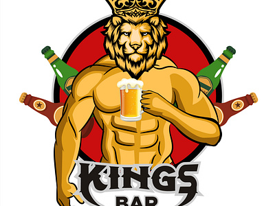 Logo Design for Kings Bar Madurai