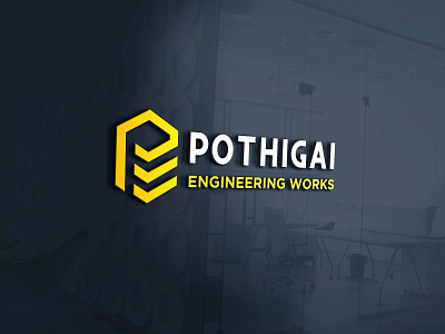 Kalees Infotech | Logo Design for Pothigai Engineering