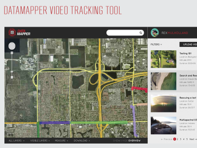 Datamapper Video Tracking Tool Preview design designer graphic preview responsive video web website