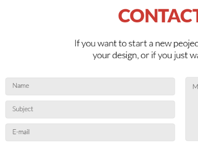 Contact Form