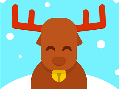 Christmas Deer animal christmas claus deer navidad noel papa reno rudolf santa snow winter