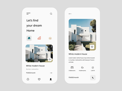 Real estate app app app design design graphic design ui ux