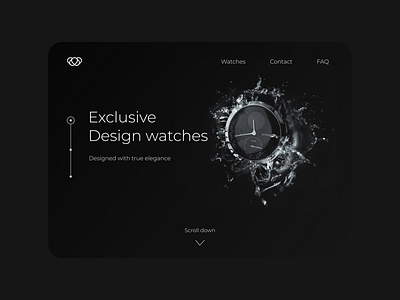 Watch landing page app app design design graphic design landing page ui ux watch watch web