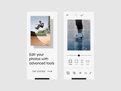 Photo editor app