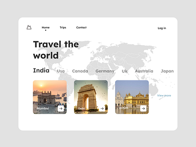 Travelling website