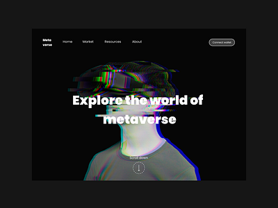 Metaverse web app app design design graphic design introduction metaverse ui ux website