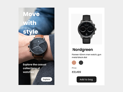 Watches app app app design design graphic design product design ui ux