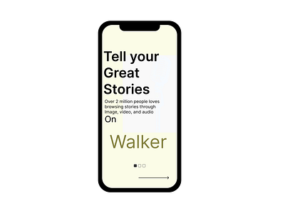 Walker app app design design graphic design product design ui ux