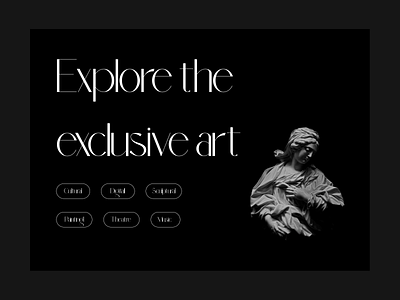 Art exploration app app design design graphic design product design ui ux