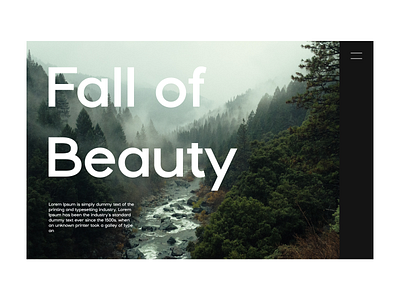 Fall of beauty