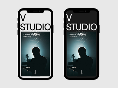 V Studio app app design design graphic design product design ui ux