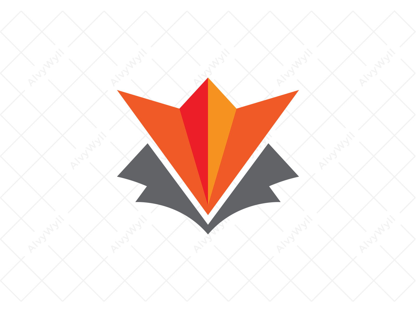 Fox Plane Logo by Alvy Wyll on Dribbble