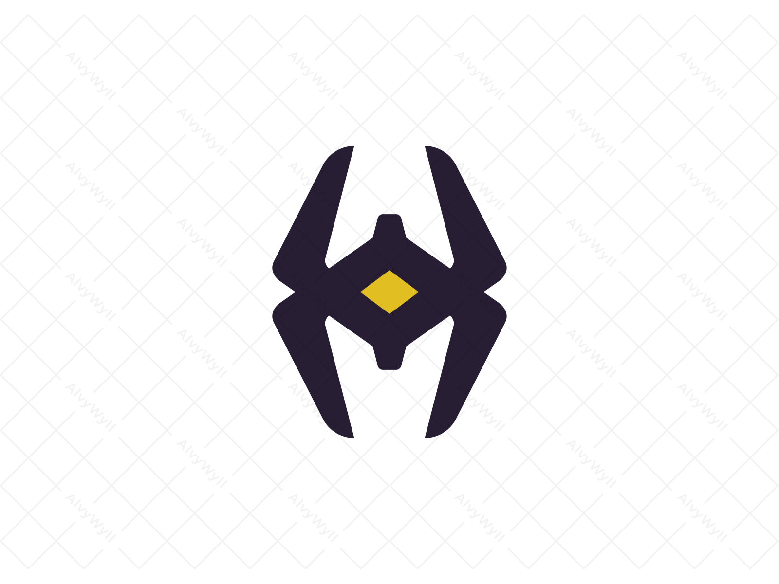 Modern H Spider Logo by Alvy Wyll on Dribbble