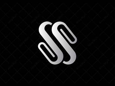 Letter S Clip Logo alphabet art branding clip creative design flat graphic design icon initials letter minimal modern monogram office