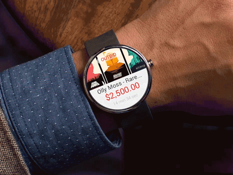 Android Wear Ebay Concept