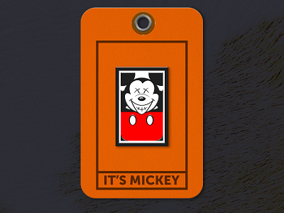 It's Mickey Pin pin