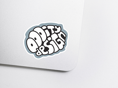 Oddity Design Co Sticker